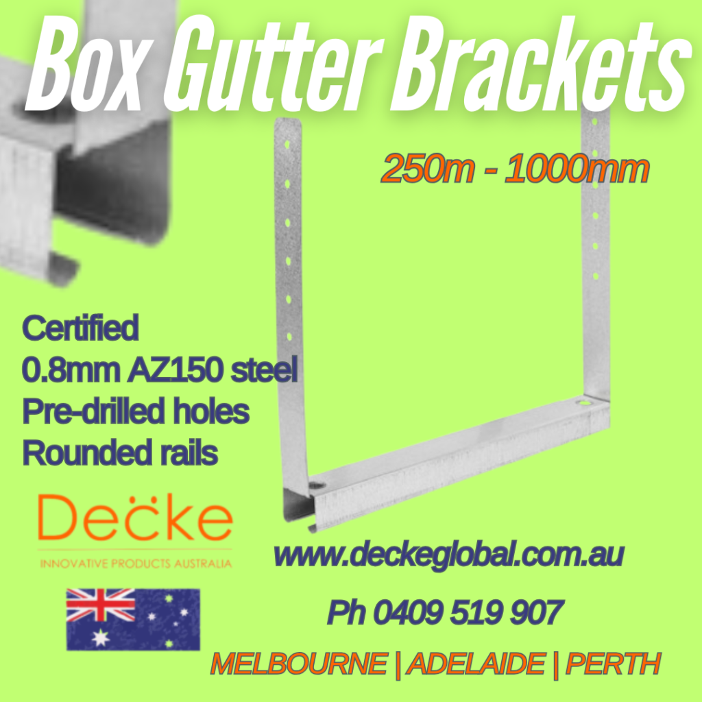 adjustable box gutter brackets